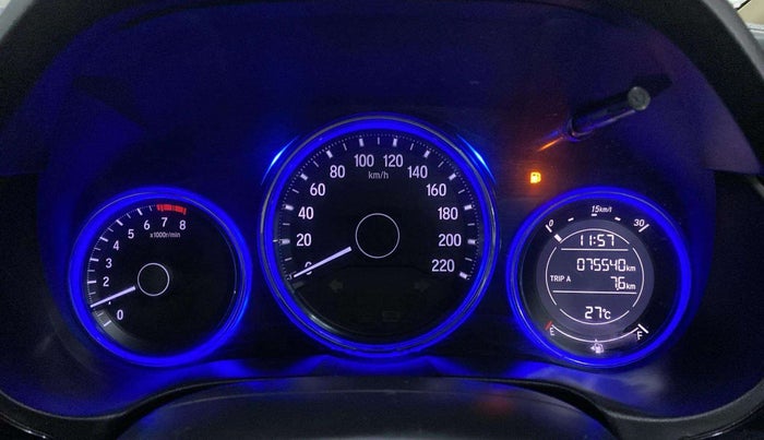 2014 Honda City 1.5L I-VTEC VX, Petrol, Manual, 75,526 km, Odometer Image