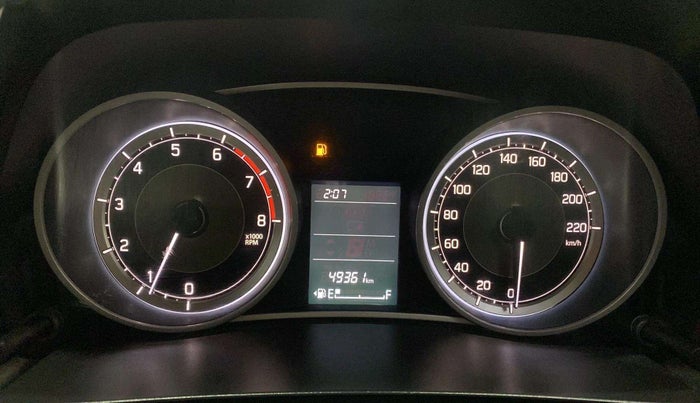 2017 Maruti Dzire VXI, Petrol, Manual, 49,354 km, Odometer Image