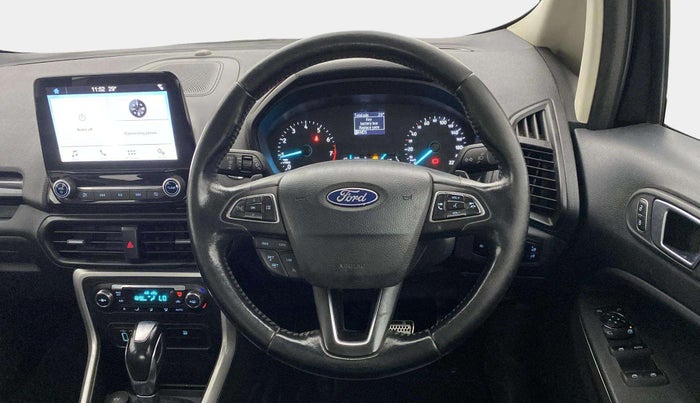 2018 Ford Ecosport TITANIUM + 1.5L PETROL AT, Petrol, Automatic, 1,03,820 km, Steering Wheel Close Up