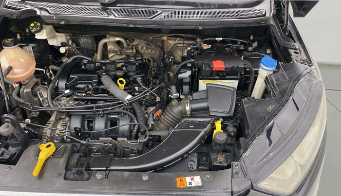 2018 Ford Ecosport TITANIUM + 1.5L PETROL AT, Petrol, Automatic, 1,03,820 km, Engine View - Left