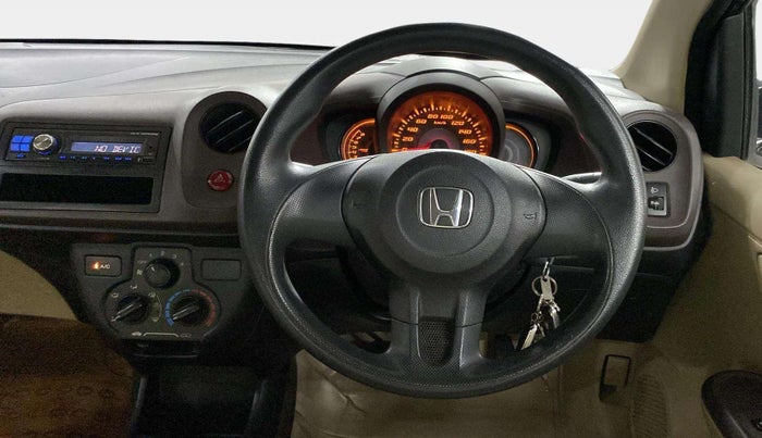 2013 Honda Amaze 1.2L I-VTEC E, Petrol, Manual, 41,573 km, Steering Wheel Close Up