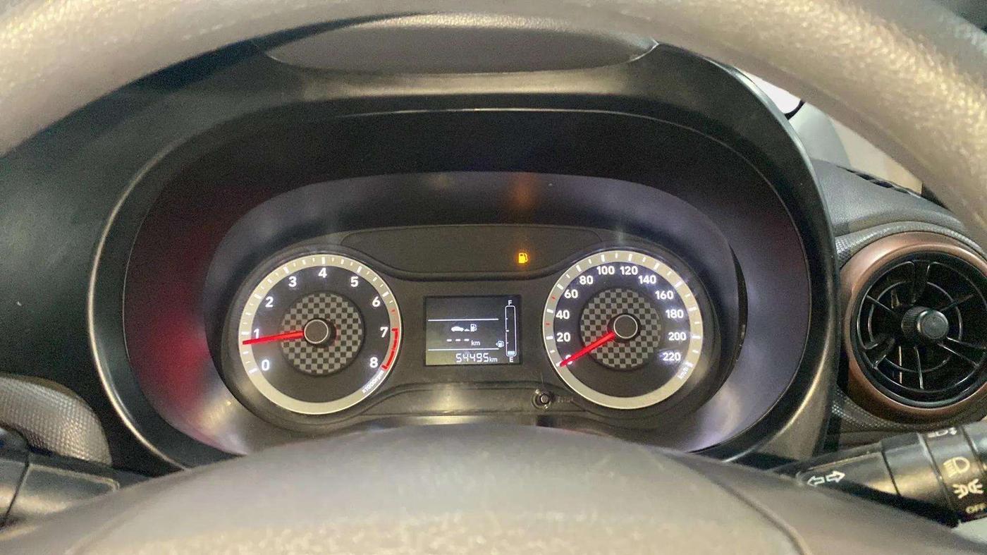 2022 Hyundai AURA E 1.2, Petrol, Manual, 54,532 km, Odometer Image