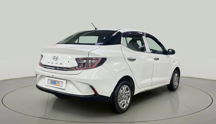 2022 Hyundai AURA E 1.2, Petrol, Manual, 54,480 km, Right Back Diagonal