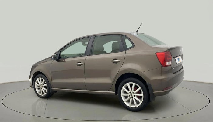 2018 Volkswagen Ameo HIGHLINE DSG 1.5 DIESEL , Diesel, Automatic, 1,27,242 km, Left Back Diagonal
