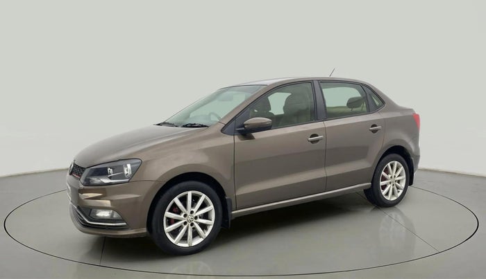 2018 Volkswagen Ameo HIGHLINE DSG 1.5 DIESEL , Diesel, Automatic, 1,27,242 km, Left Front Diagonal
