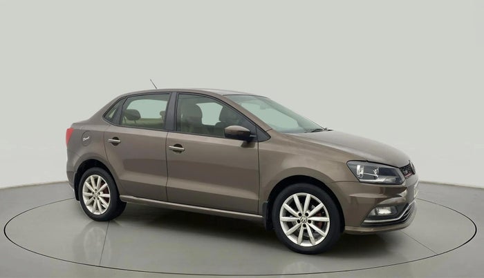 2018 Volkswagen Ameo HIGHLINE DSG 1.5 DIESEL , Diesel, Automatic, 1,27,242 km, Right Front Diagonal