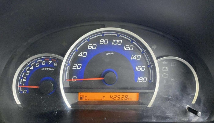 2017 Maruti Wagon R 1.0 VXI+, Petrol, Manual, 42,524 km, Odometer Image
