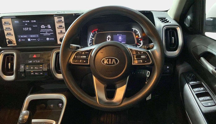 2020 KIA SONET HTK PLUS 1.0 IMT, Petrol, Manual, 46,986 km, Steering Wheel Close Up