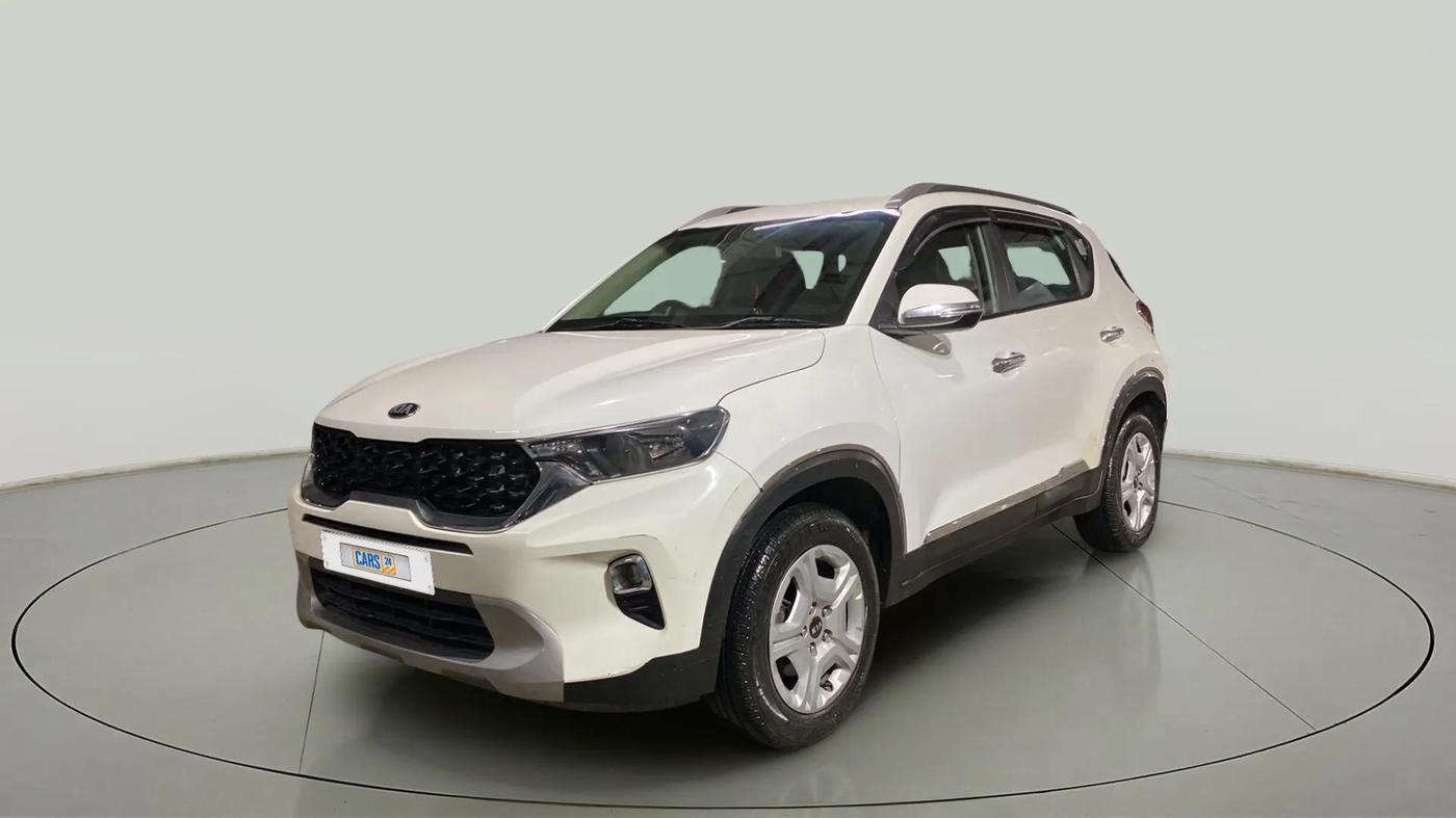 2020 KIA SONET HTK PLUS 1.0 IMT, Petrol, Manual, 47,119 km, Left Front Diagonal
