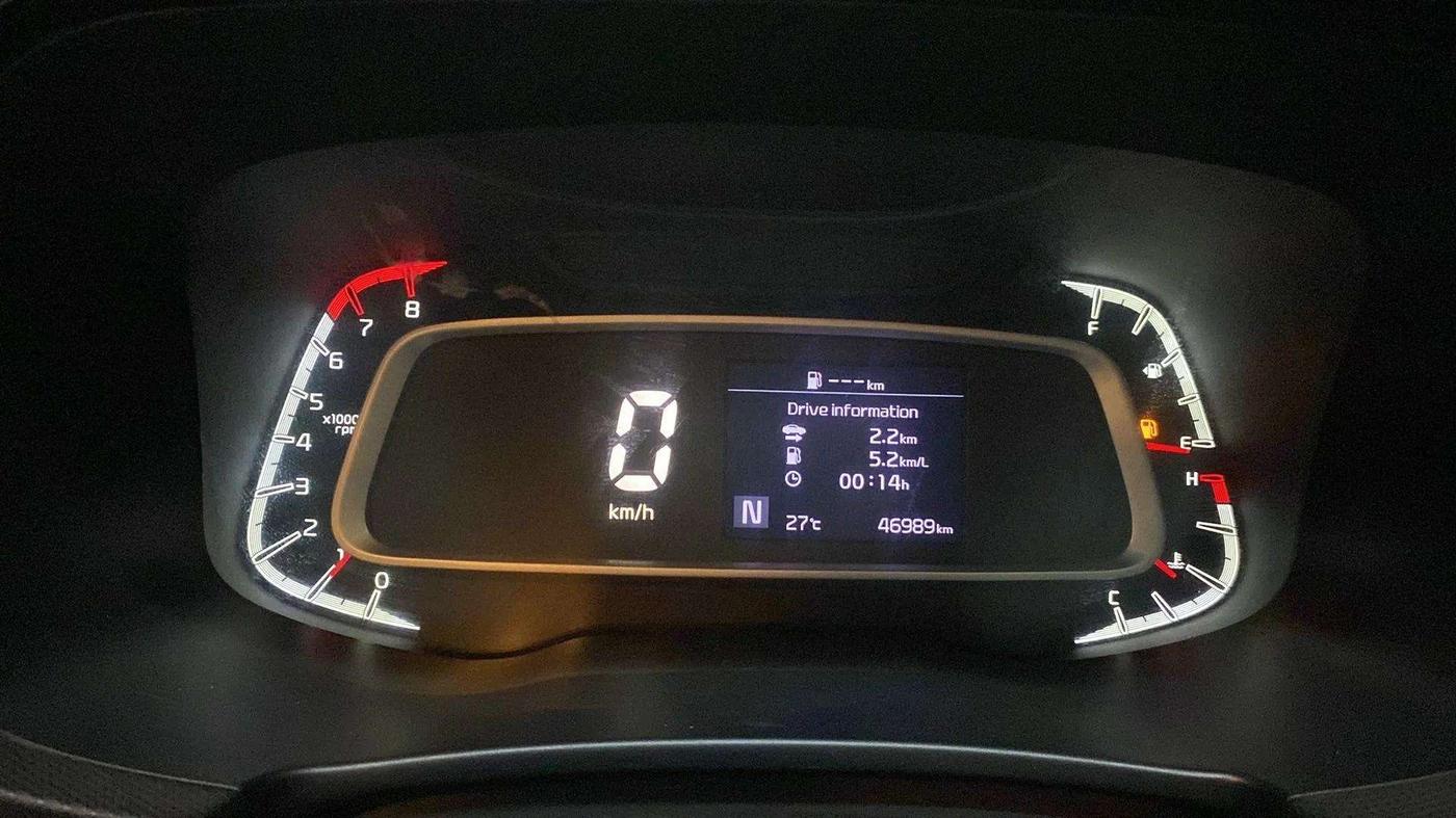 2020 KIA SONET HTK PLUS 1.0 IMT, Petrol, Manual, 47,119 km, Odometer Image