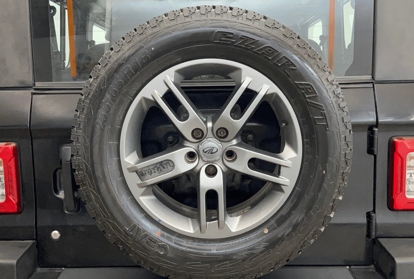 2020 Mahindra Thar LX D 4*4 MT HT, Diesel, Manual, 50,181 km, Spare Tyre