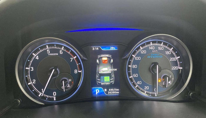 2022 Maruti XL6 ZETA AT, Petrol, Automatic, 26,200 km, Odometer Image