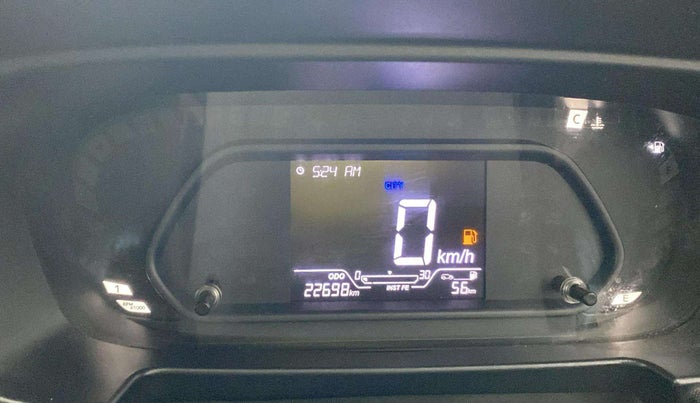 2024 Tata PUNCH ADVENTURE MT, Petrol, Manual, 22,695 km, Odometer Image