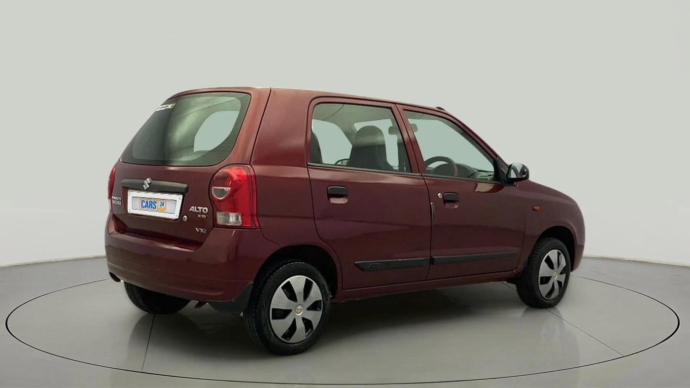 2014 Maruti Alto K10 VXI, Petrol, Manual, 69,885 km, Right Back Diagonal