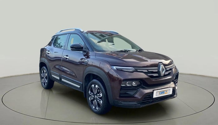 2021 Renault Kiger RXZ AMT, Petrol, Automatic, 47,150 km, Right Front Diagonal