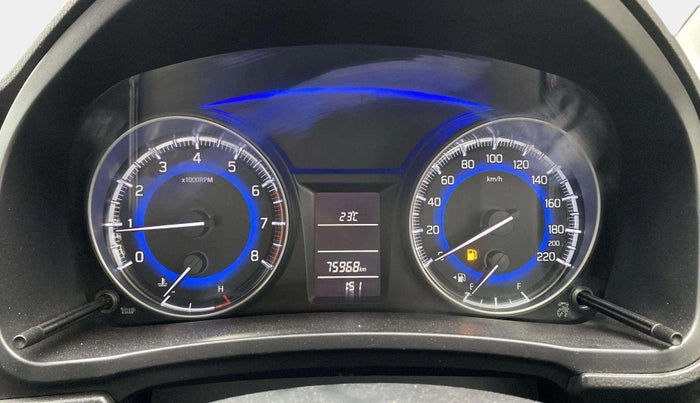2019 Maruti Baleno DELTA PETROL 1.2, Petrol, Manual, 75,962 km, Odometer Image