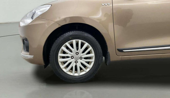 2017 Maruti Dzire ZXI AMT, Petrol, Automatic, 29,432 km, Left Front Wheel