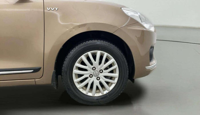 2017 Maruti Dzire ZXI AMT, Petrol, Automatic, 29,432 km, Right Front Wheel
