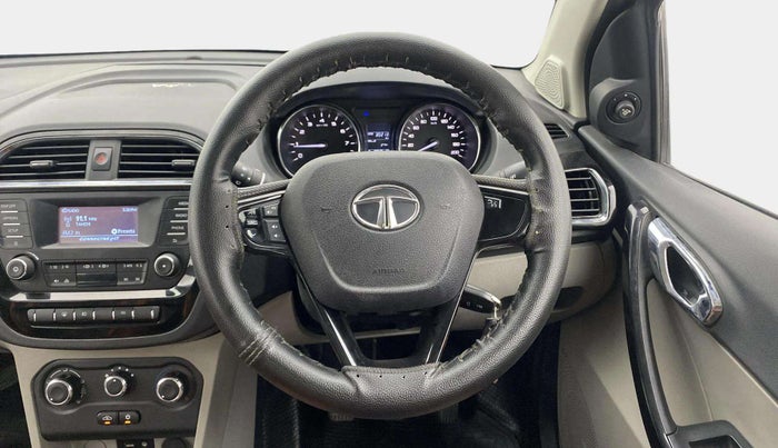 2018 Tata Tiago XZ PETROL, Petrol, Manual, 30,209 km, Steering Wheel Close Up