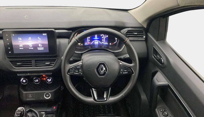 2022 Renault Kiger RXZ MT DUAL TONE, Petrol, Manual, 15,883 km, Steering Wheel Close Up