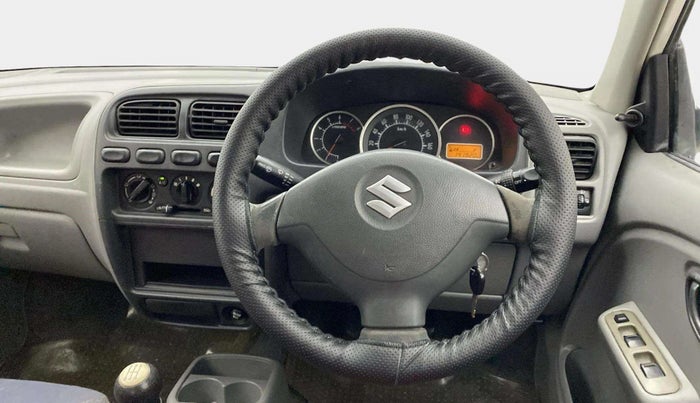 2014 Maruti Alto K10 VXI, Petrol, Manual, 1,41,879 km, Steering Wheel Close Up
