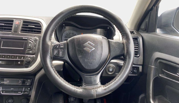 2021 Maruti Vitara Brezza VXI, Petrol, Manual, 25,657 km, Steering Wheel Close Up