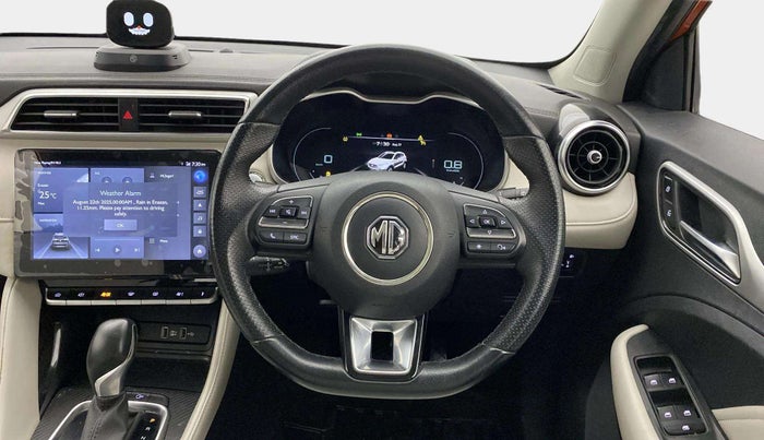 2022 MG ASTOR SHARP 1.5 CVT, Petrol, Automatic, 57,940 km, Steering Wheel Close Up
