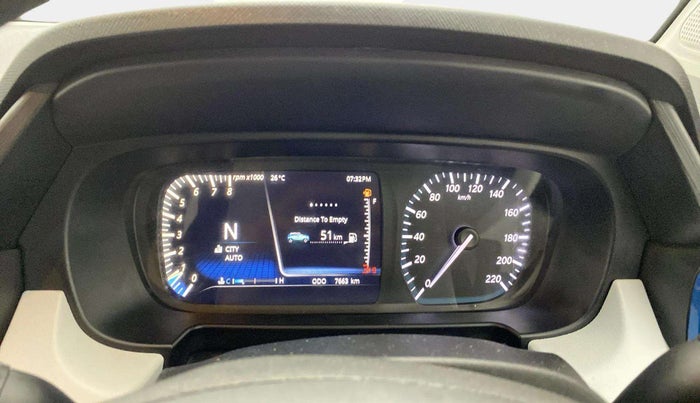 2023 Tata PUNCH CREATIVE  AMT, Petrol, Automatic, 7,615 km, Odometer Image