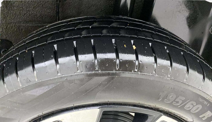 2023 Tata PUNCH CREATIVE  AMT, Petrol, Automatic, 7,615 km, Left Rear Tyre Tread