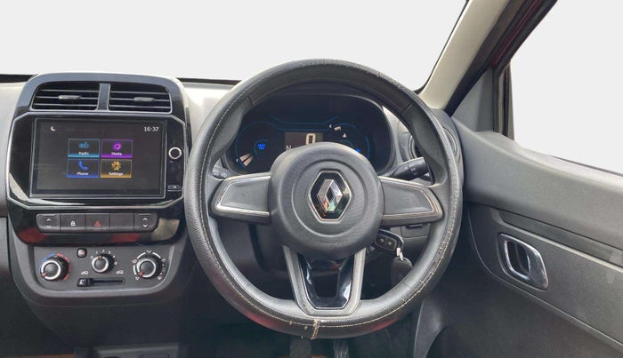 2019 Renault Kwid RXT 1.0 AMT (O), Petrol, Automatic, 36,775 km, Steering Wheel Close Up
