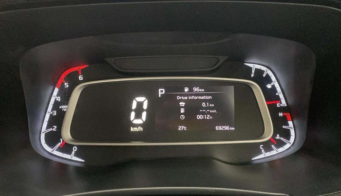 2022 KIA SONET HTX 1.5 AT, Diesel, Automatic, 69,252 km, Odometer Image