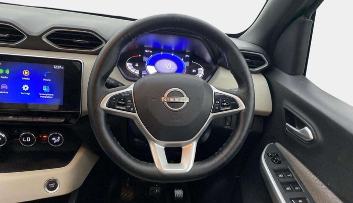 2022 Nissan MAGNITE XV TURBO, Petrol, Manual, 46,445 km, Steering Wheel Close Up