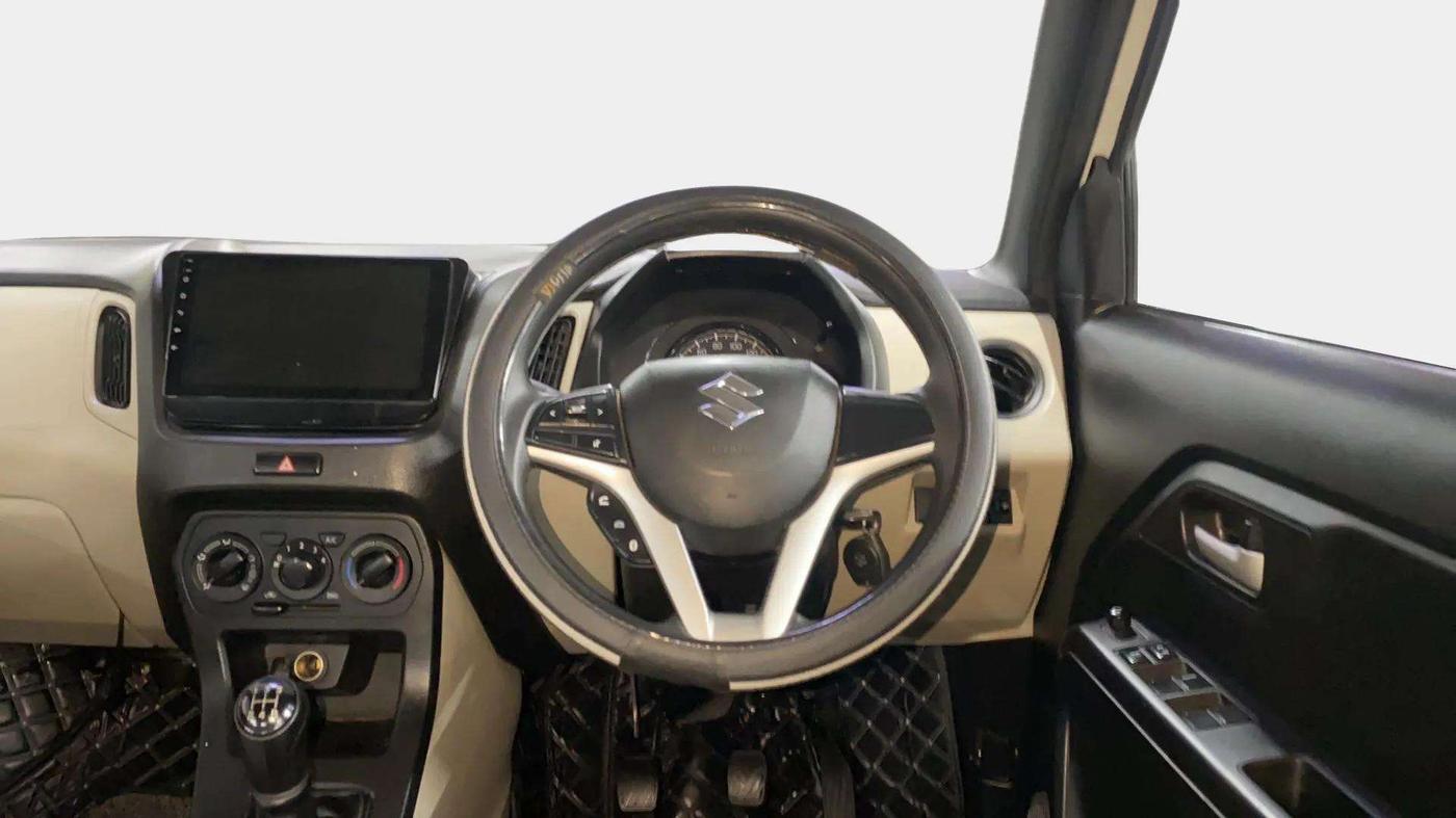 2020 Maruti New Wagon-R VXI 1.2, Petrol, Manual, 42,070 km, Steering Wheel Close Up