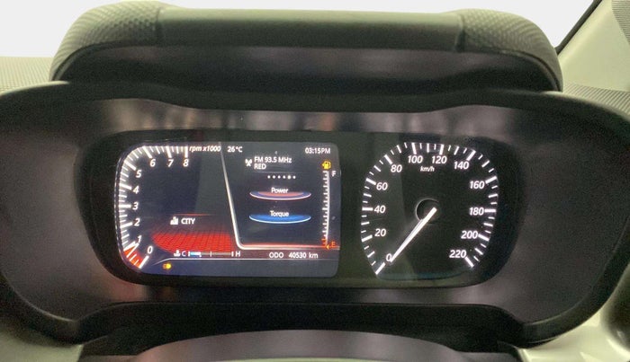 2020 Tata ALTROZ XZ PETROL, Petrol, Manual, 40,526 km, Odometer Image