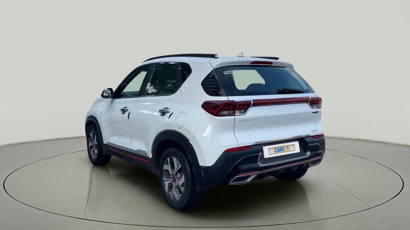 2022 KIA SONET GTX PLUS 1.0 IMT, Petrol, Manual, 31,479 km, Left Back Diagonal
