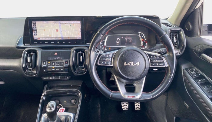 2022 KIA SONET GTX PLUS 1.0 IMT, Petrol, Manual, 31,381 km, Steering Wheel Close Up