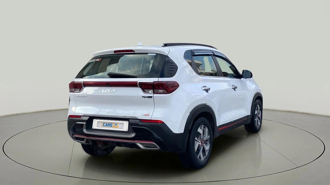 2022 KIA SONET GTX PLUS 1.0 IMT, Petrol, Manual, 31,479 km, Right Back Diagonal