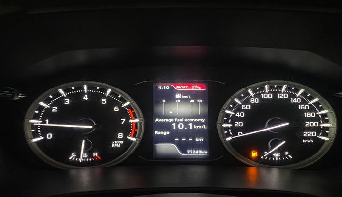 2023 Maruti Grand Vitara ALPHA SMART HYBRID ALLGRIP, Petrol, Manual, 77,233 km, Odometer Image