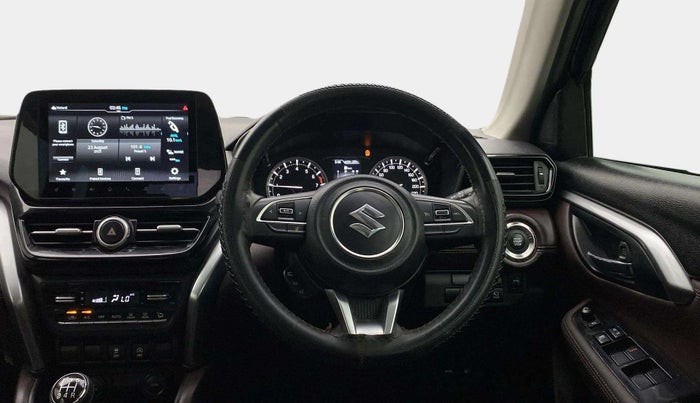 2023 Maruti Grand Vitara ALPHA SMART HYBRID ALLGRIP, Petrol, Manual, 77,233 km, Steering Wheel Close Up