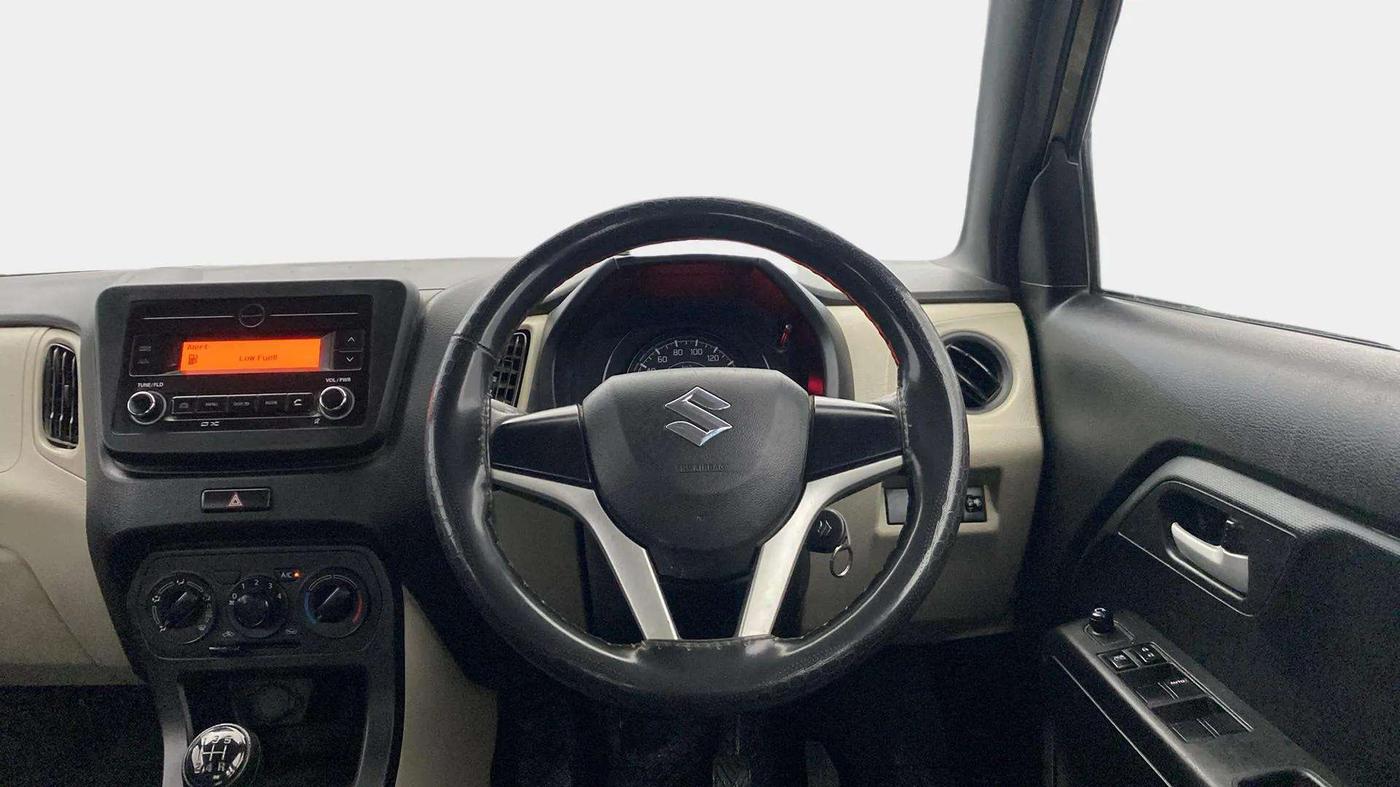 2021 Maruti New Wagon-R VXI 1.0, Petrol, Manual, 57,499 km, Steering Wheel Close Up