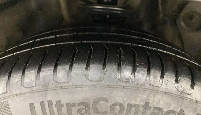 2021 MG ASTOR SAVVY 1.5 CVT, Petrol, Automatic, 45,110 km, Left Front Tyre Tread