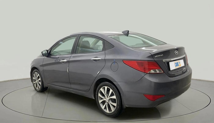 2017 Hyundai Verna 1.6 VTVT SX (O), Petrol, Manual, 1,11,595 km, Left Back Diagonal