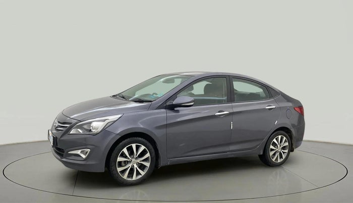 2017 Hyundai Verna 1.6 VTVT SX (O), Petrol, Manual, 1,11,595 km, Left Front Diagonal