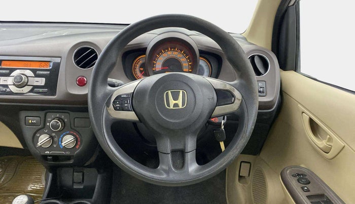 2013 Honda Brio S MT, Petrol, Manual, 33,773 km, Steering Wheel Close Up
