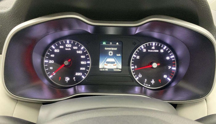 2022 MG ASTOR SUPER EX 1.5 MT, Petrol, Manual, 16,320 km, Odometer Image