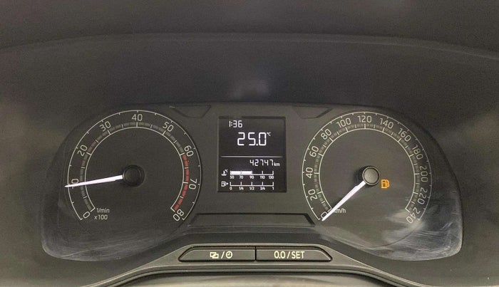 2022 Skoda KUSHAQ ACTIVE 1.0L TSI MT, Petrol, Manual, 42,711 km, Odometer Image