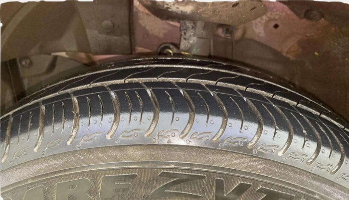 2021 Honda Amaze 1.2L I-VTEC VX CVT, Petrol, Automatic, 6,346 km, Left Front Tyre Tread