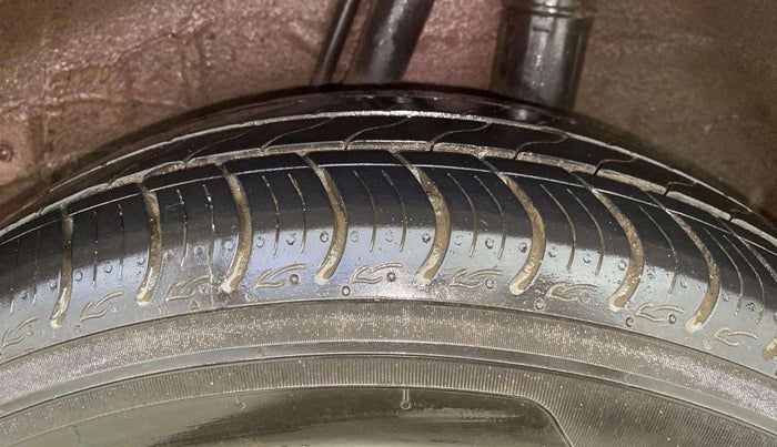 2021 Honda Amaze 1.2L I-VTEC VX CVT, Petrol, Automatic, 6,346 km, Left Rear Tyre Tread