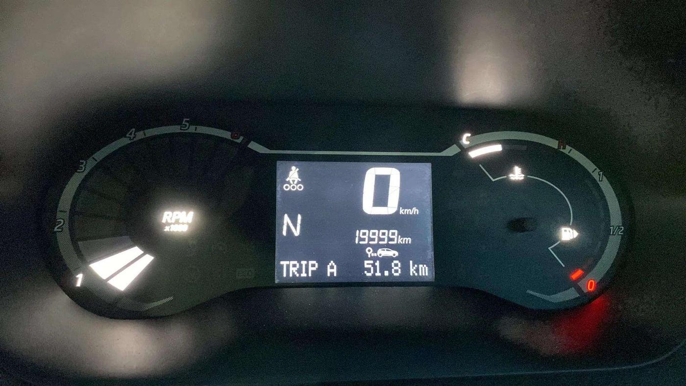 2025 Nissan MAGNITE Visia EZ-Shift, Petrol, Automatic, 20,354 km, Odometer Image