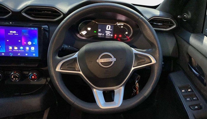 2025 Nissan MAGNITE Visia EZ-Shift, Petrol, Automatic, 19,979 km, Steering Wheel Close Up